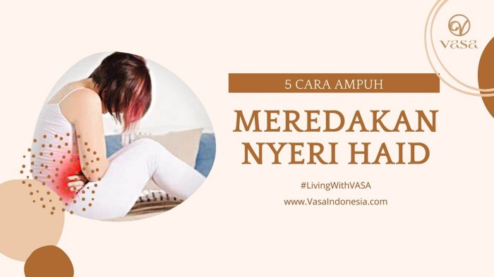 Cara Alami Mengurangi Nyeri Haid