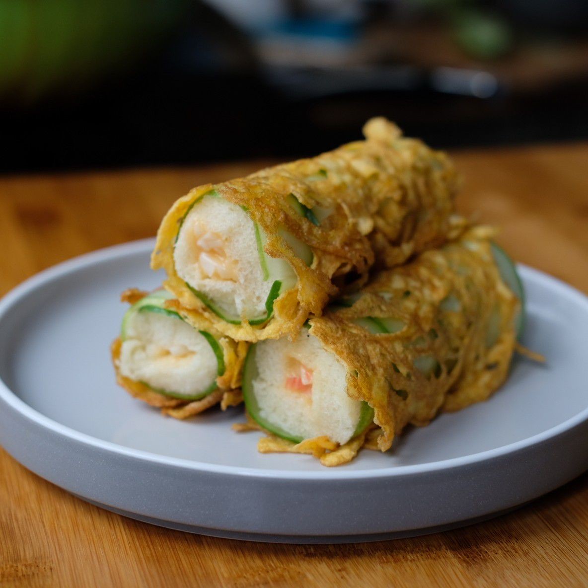 Roti Gulung Isi Telur dan Keju yang Lezat dan Praktis