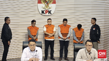 KPK Tahan Empat Tersangka Baru Kasus Korupsi Dinas PUPR di OKU Sumsel