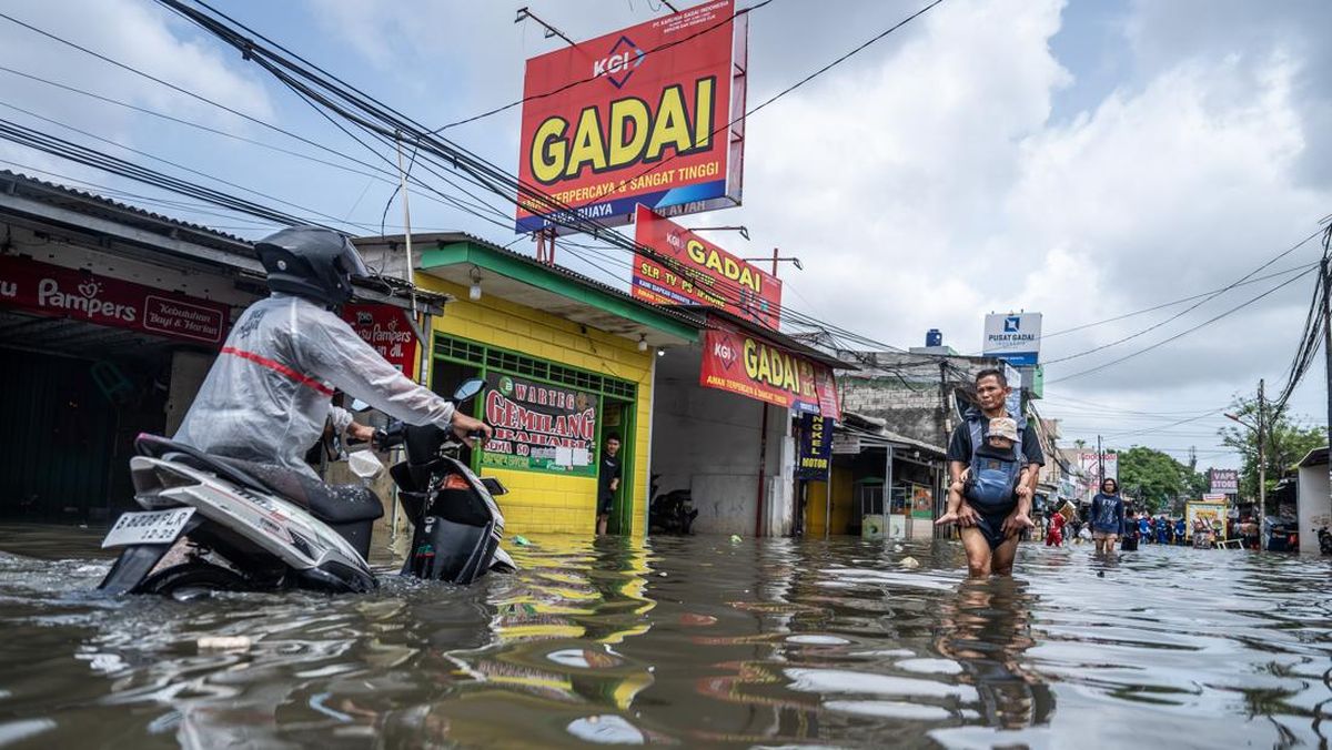 78 RT di Rawa Buaya Jakarta Terkena Banjir