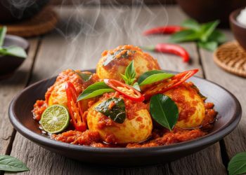Resep Telur Bumbu Rica-Rica Pedas yang Sedap untuk Nasi Hangat