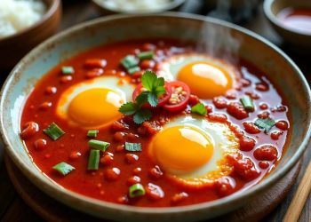 Resep Gurih dan Praktis Telur dengan Saus Tomat Pedas