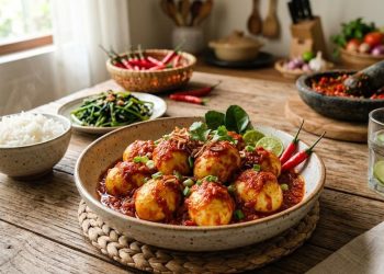 Resep Sederhana Telur Balado Pedas Manis, Gurih dan Bikin Nagih